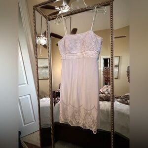 Sue Wong Ivory Lace Dress